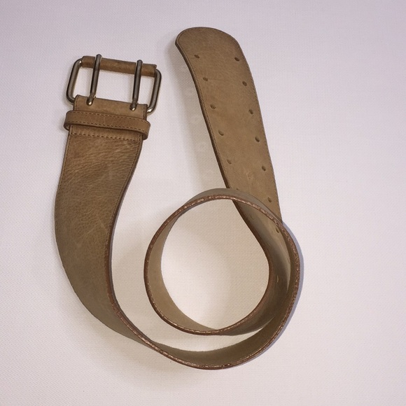 Schumacher leather belt 34” long